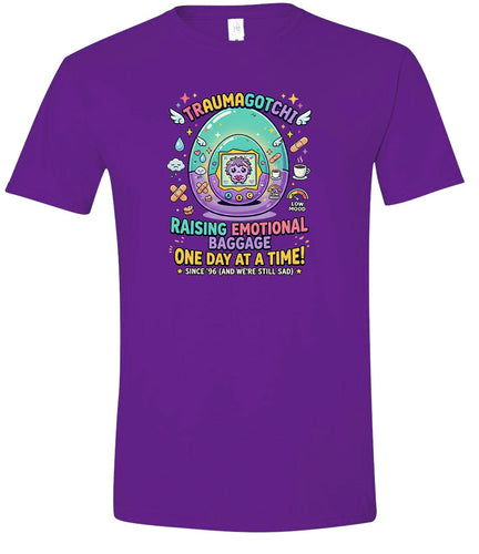 Traumagotchi Adult Gildan Soft Shirt