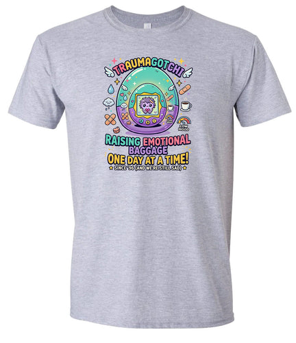 Traumagotchi Adult Gildan Soft Shirt