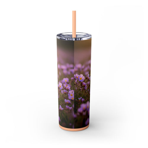 Skinny Tumbler with Straw – 20 oz Stainless Steel Cup
