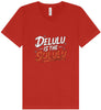 Delulu is the Solulu Unisex V-Neck Shirt