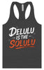 Delulu is the Solulu Women's Racerback Tank