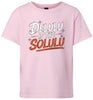 Delulu is the Solulu Children's Gildan Soft Shirt