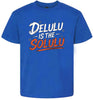 Delulu is the Solulu Children's Gildan Soft Shirt