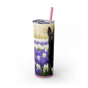 Skinny Tumbler with Straw – 20 oz Stainless Steel Cup