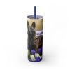 Skinny Tumbler with Straw – 20 oz Stainless Steel Cup