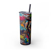 Skinny Tumbler with Straw – 20 oz Stainless Steel Cup