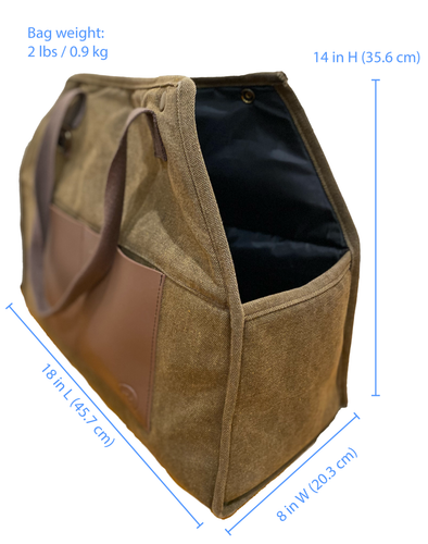 'The Daily' Packable Pet Carrier-M-Army
