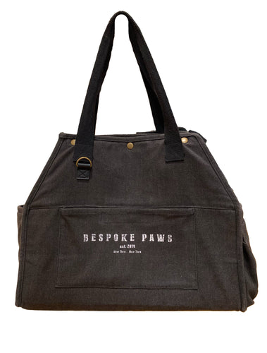 'The Daily' Packable Pet Carrier-M-Black