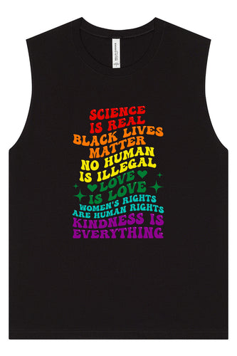 Science Is Real Muscle Tank