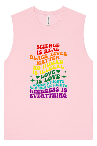 Science Is Real Muscle Tank