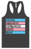 Gender Affirming Healthcare Saves Lives Women's Racerback Tank
