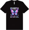 Grandma of the Birthday Girl Adult Bella Canvas Shirt