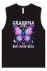Grandma of the Birthday Girl Muscle Tank