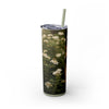 Skinny Tumbler with Straw – 20 oz Stainless Steel Cup
