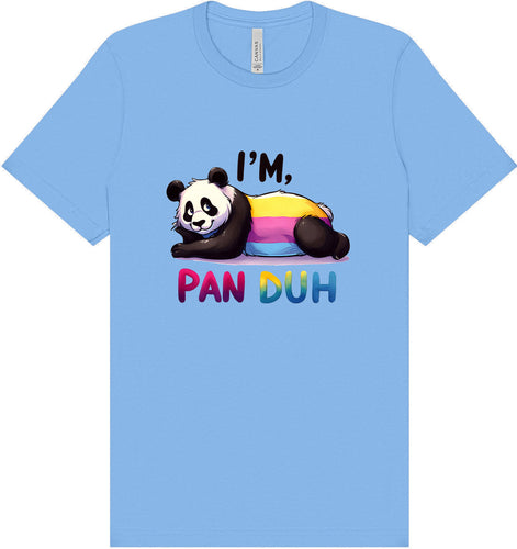 Pan Duh Panda Adult Bella Canvas Shirt
