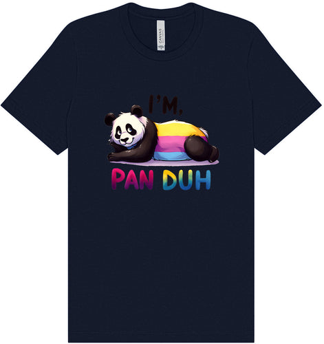 Pan Duh Panda Adult Bella Canvas Shirt