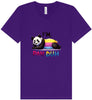 Pan Duh Panda Unisex V-Neck Shirt
