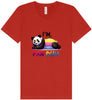 Pan Duh Panda Unisex V-Neck Shirt