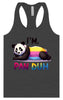 Pan Duh Panda Women's Racerback Tank