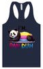 Pan Duh Panda Women's Racerback Tank