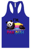 Pan Duh Panda Women's Racerback Tank