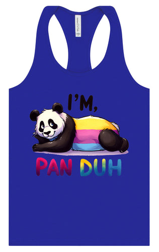 Pan Duh Panda Women's Racerback Tank