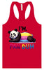 Pan Duh Panda Women's Racerback Tank