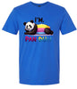 Pan Duh Panda Adult Gildan Soft Shirt