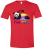 Pan Duh Panda Adult Gildan Soft Shirt