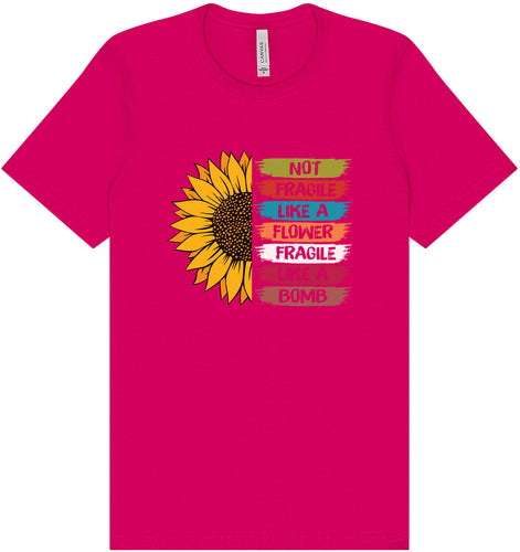 Fragile Like A… Adult Bella Canvas Shirt
