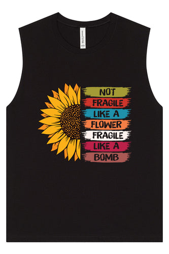 Fragile Like A… Muscle Tank
