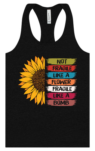Fragile Like A… Women's Racerback Tank