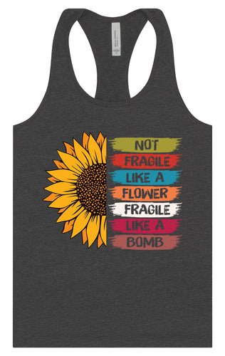 Fragile Like A… Women's Racerback Tank