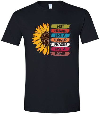 Fragile Like A… Adult Gildan Soft Shirt