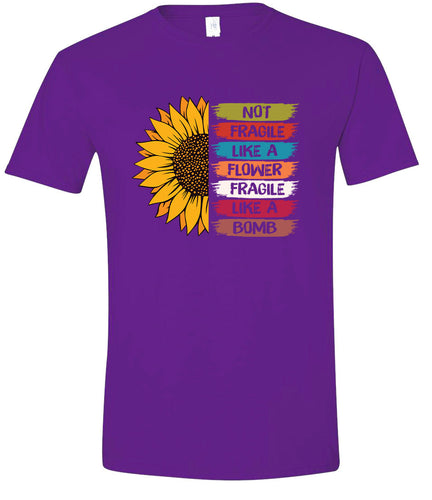 Fragile Like A… Adult Gildan Soft Shirt