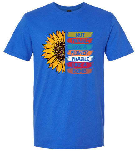 Fragile Like A… Adult Gildan Soft Shirt