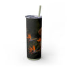 Skinny Tumbler with Straw – 20 oz Stainless Steel Cup