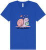Not Today Snail Unisex V-Neck Shirt