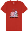 Not Today Snail Unisex V-Neck Shirt