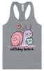 Not Today Snail Women's Racerback Tank