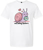 Not Today Snail Adult Gildan Soft Shirt