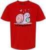 Not Today Snail Children's Gildan Soft Shirt
