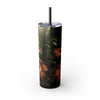 Skinny Tumbler with Straw – 20 oz Stainless Steel Cup