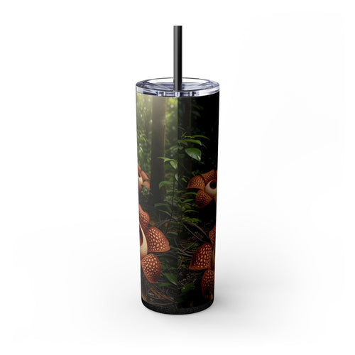 Skinny Tumbler with Straw – 20 oz Stainless Steel Cup