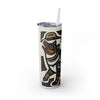 Skinny Tumbler with Straw – 20 oz Stainless Steel Cup