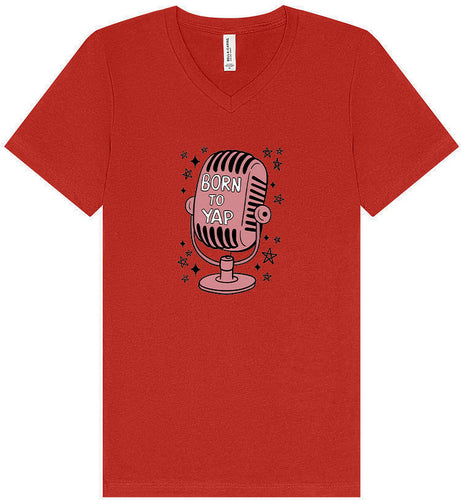 Born to Yap Unisex V-Neck Shirt