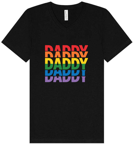 Daddy Pride Unisex V-Neck Shirt
