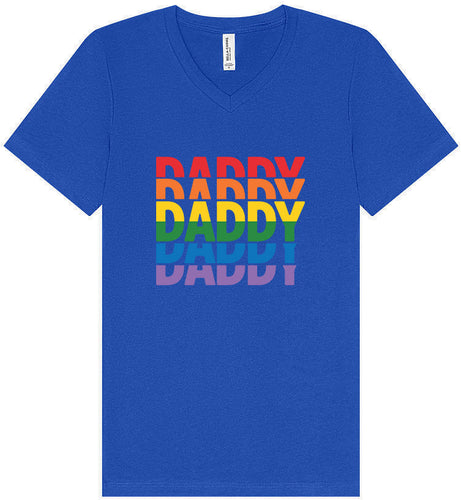 Daddy Pride Unisex V-Neck Shirt