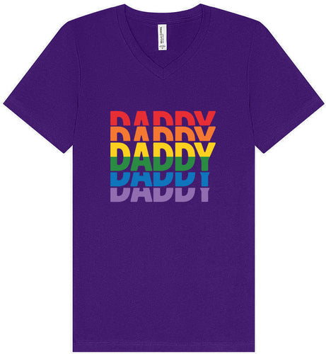 Daddy Pride Unisex V-Neck Shirt