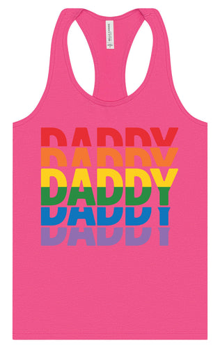 Daddy Pride Women's Racerback Tank